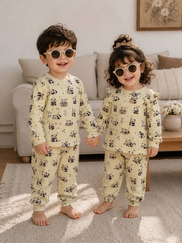 بلوز شلوار چاپی
